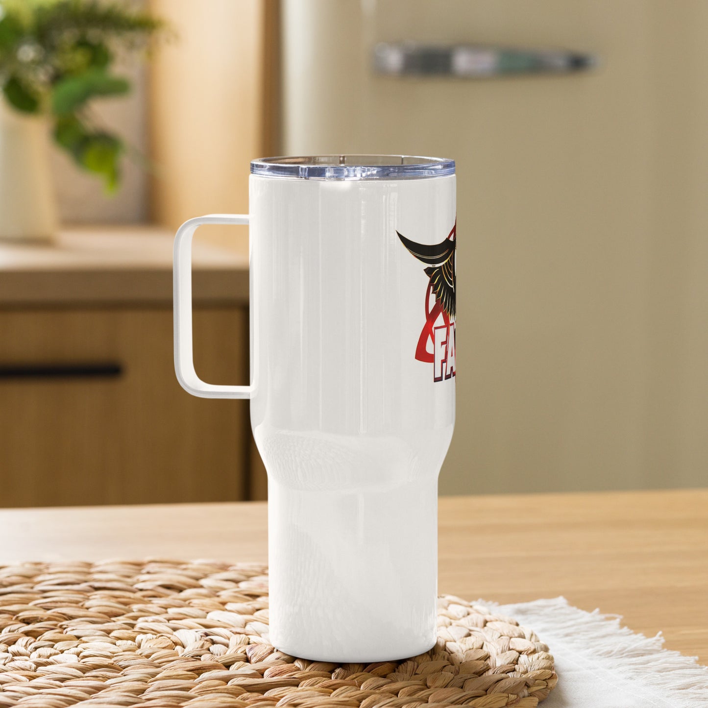 FALKN Reisebecher mit Griff